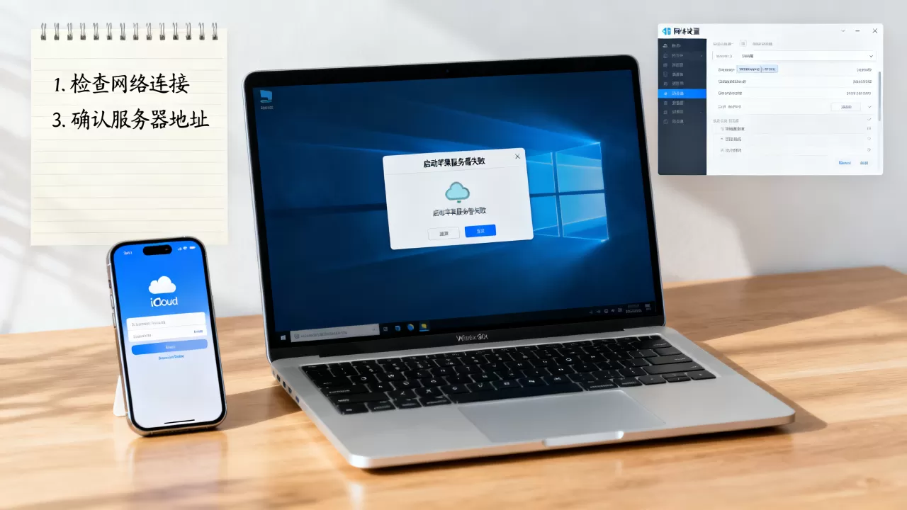 win10启动苹果服务器失败怎么解决,是什么原因 win10启动苹果服务器失败怎么解决,是什么原因