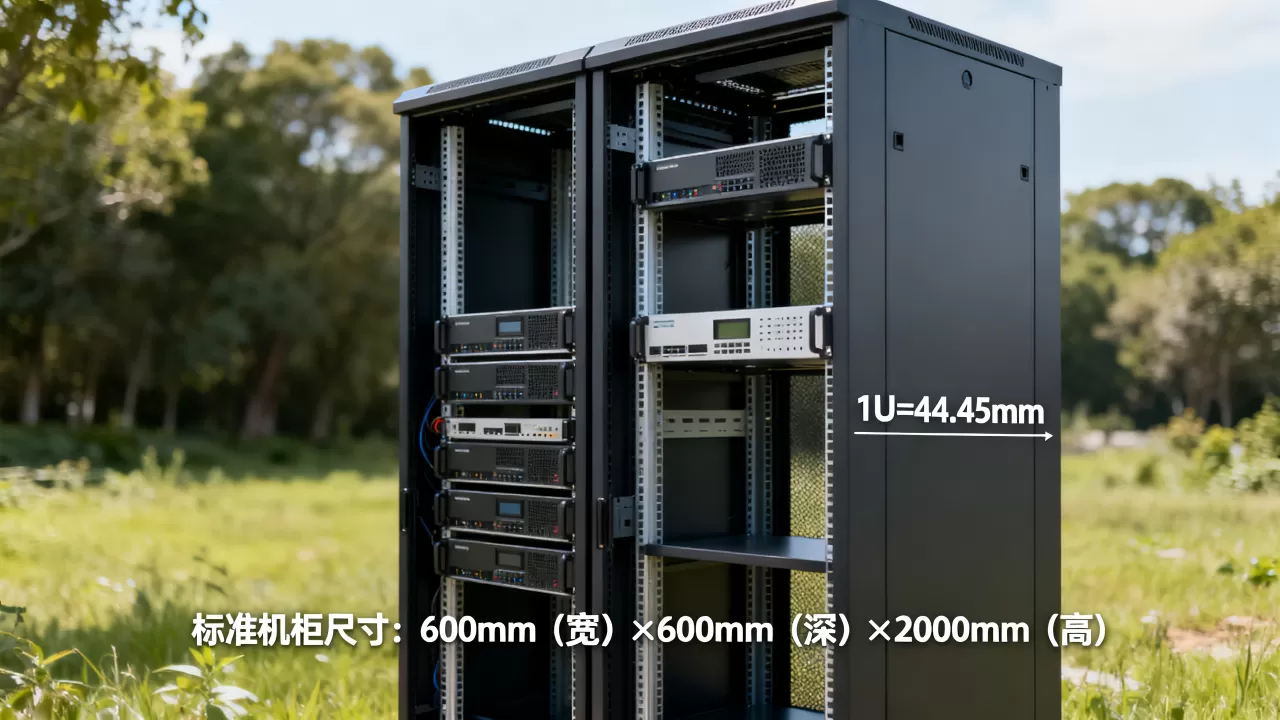服务器1u等于多少m,机柜标准尺寸是多少? 服务器1u等于多少m,机柜标准尺寸是多少?