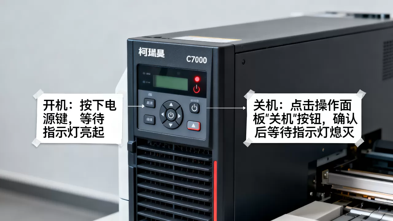 柯美C7000服务器怎么开关机,操作步骤是什么 柯美C7000服务器怎么开关机,操作步骤是什么