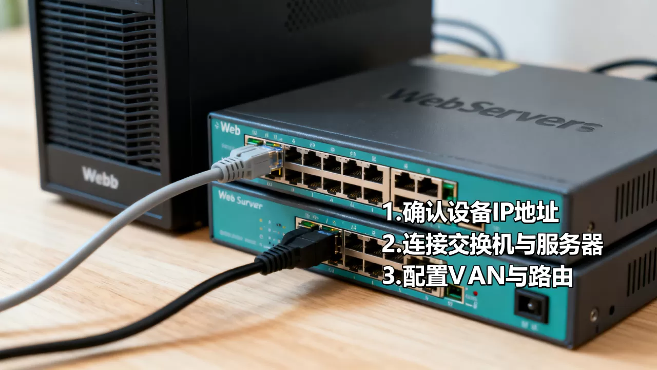 web服务器该怎么接三层交换机,配置步骤是什么? web服务器该怎么接三层交换机,配置步骤是什么?