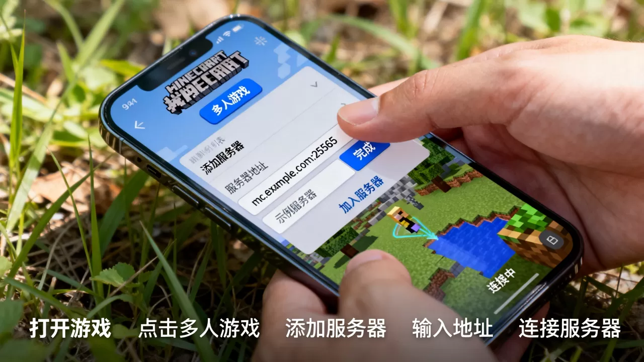 我的世界手机Java版怎么进服务器,详细教程步骤? 我的世界手机Java版怎么进服务器,详细教程步骤?