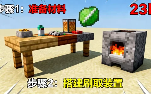 我的世界如何在服务器刷23k，有什么技巧？
