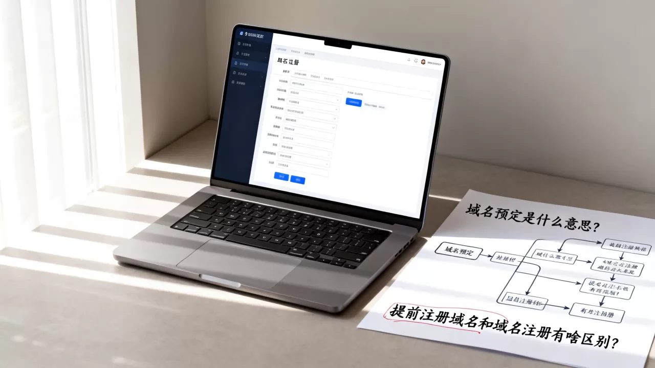 域名预定是什么意思?,提前注册域名和域名注册有啥区别? 域名预定是什么意思?,提前注册域名和域名注册有啥区别?