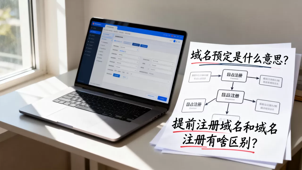 域名预定是什么意思?,提前注册域名和域名注册有啥区别? 域名预定是什么意思?,提前注册域名和域名注册有啥区别?