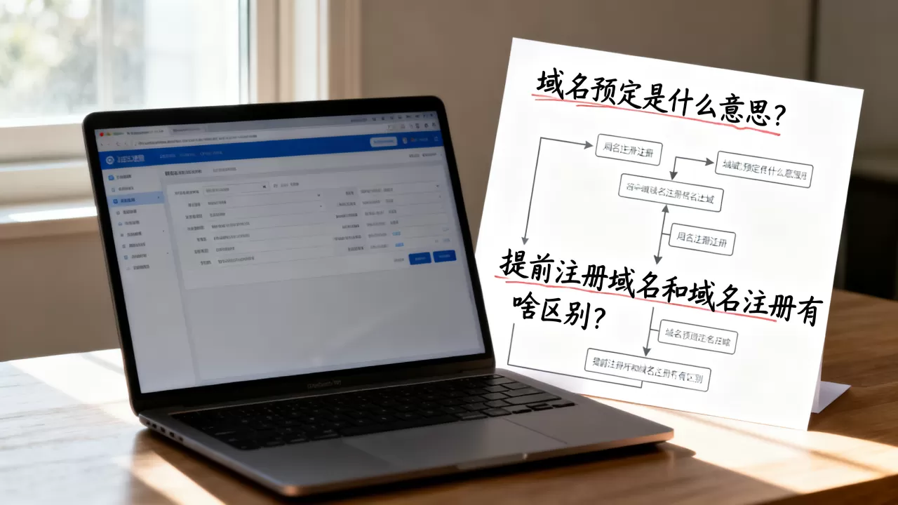 域名预定是什么意思?,提前注册域名和域名注册有啥区别? 域名预定是什么意思?,提前注册域名和域名注册有啥区别?