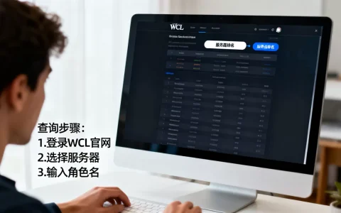 怀旧服WCL怎么查自己在服务器排名,魔兽怀旧服排名在哪看