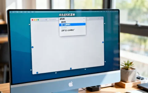 mac虚拟机屏幕太小怎么调整到全屏显示，虚拟机全屏设置方法