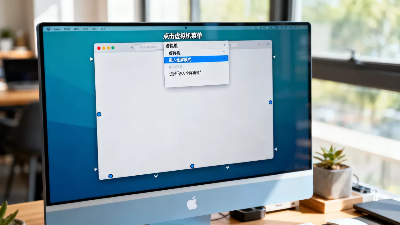 mac虚拟机屏幕太小怎么调整到全屏显示,虚拟机全屏设置方法 mac虚拟机屏幕太小怎么调整到全屏显示,虚拟机全屏设置方法