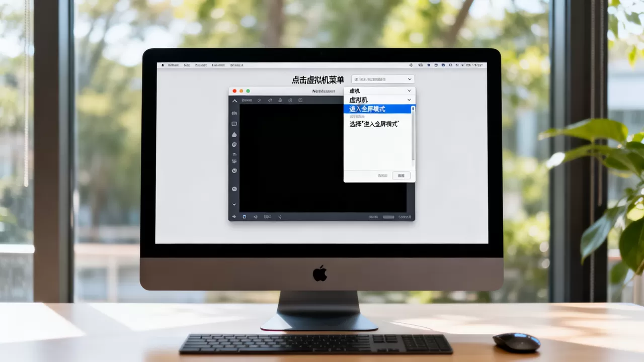 mac虚拟机屏幕太小怎么调整到全屏显示,虚拟机全屏设置方法 mac虚拟机屏幕太小怎么调整到全屏显示,虚拟机全屏设置方法