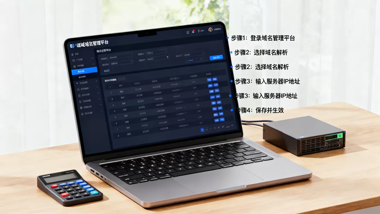 如何将域名正确指向服务器并实现网站访问?域名解析服务器ip步骤 如何将域名正确指向服务器并实现网站访问?域名解析服务器ip步骤