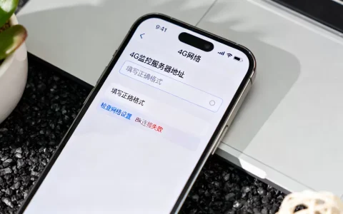 苹果手机4g监控服务器地址怎么填,为什么连不上服务器