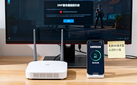 DNF登陆显示服务器链接失败怎么办，有哪些解决方法？