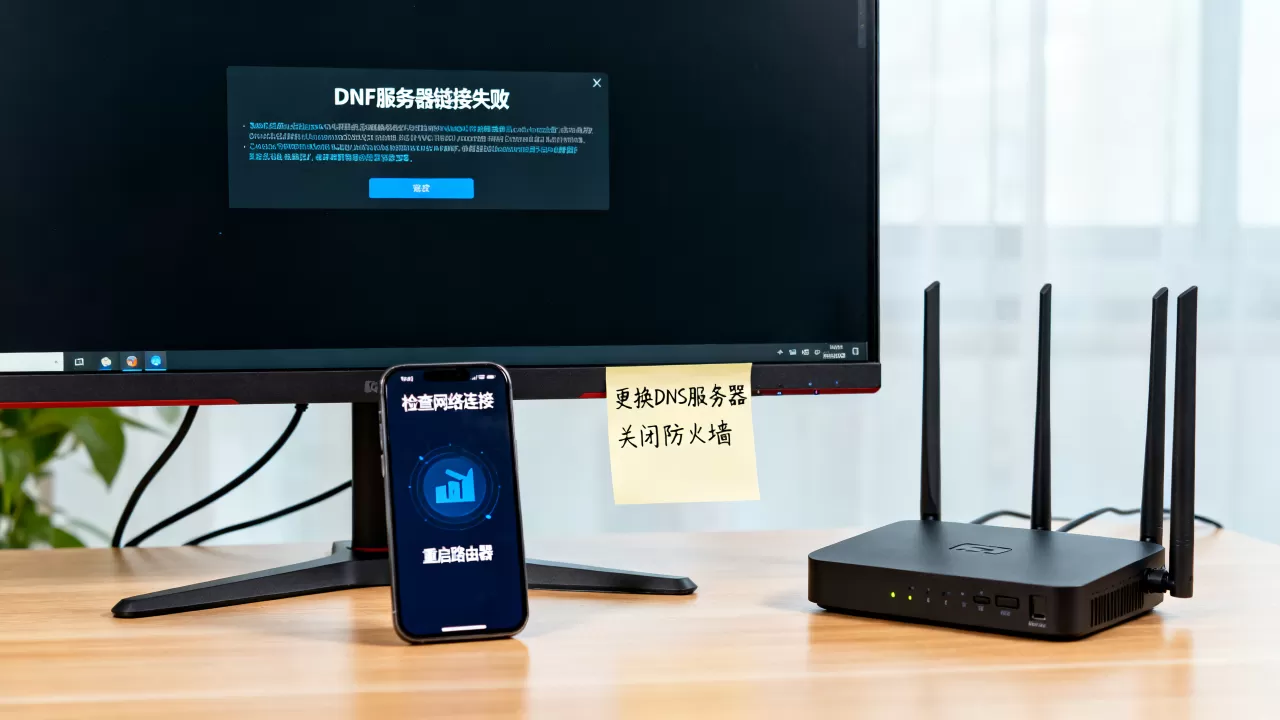 DNF登陆显示服务器链接失败怎么办,有哪些解决方法? DNF登陆显示服务器链接失败怎么办,有哪些解决方法?