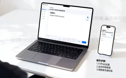 QQ服务器权限怎么设置，在哪里操作？