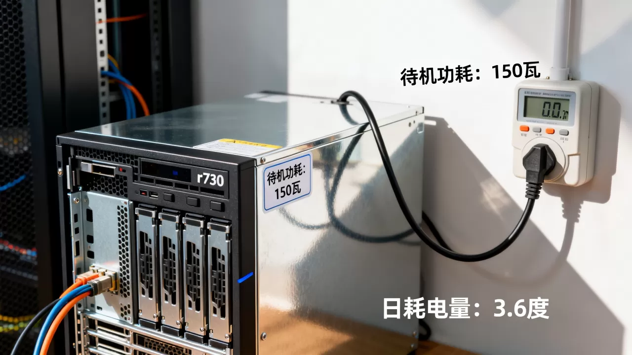 r730服务器待机耗电量多少,一天几度电 r730服务器待机耗电量多少,一天几度电