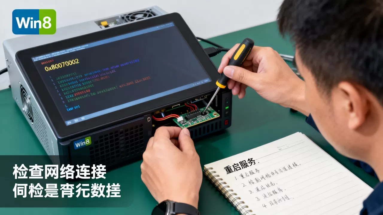 win8系统服务器运行失败怎么修复?,错误代码怎么看 win8系统服务器运行失败怎么修复?,错误代码怎么看