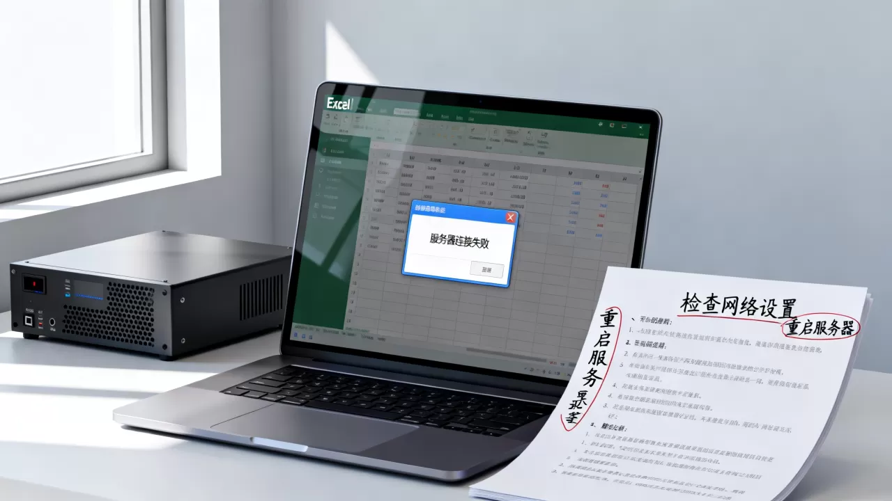 Excel在电脑服务器失败是怎么回事啊,怎么解决? Excel在电脑服务器失败是怎么回事啊,怎么解决?