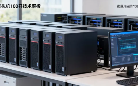 虚拟机100开是什么？如何实现虚拟机批量开启？