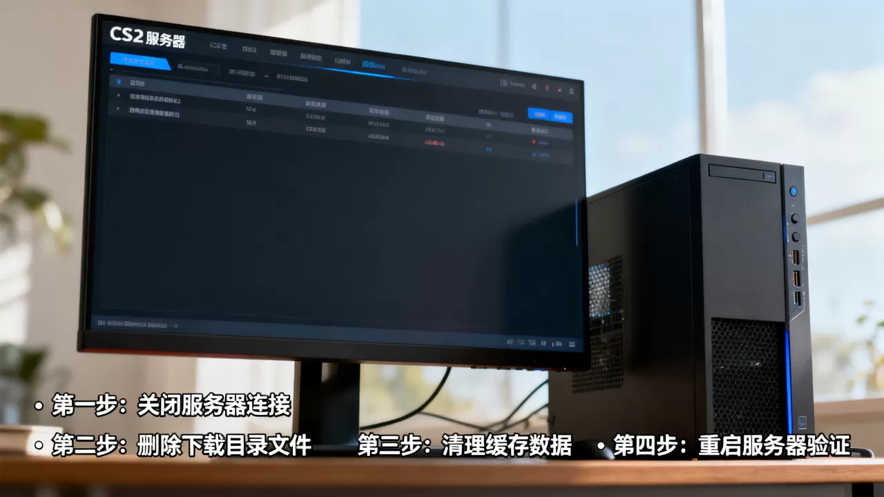 CS2下载的服务器内容怎么彻底删除,完整步骤是什么? CS2下载的服务器内容怎么彻底删除,完整步骤是什么?
