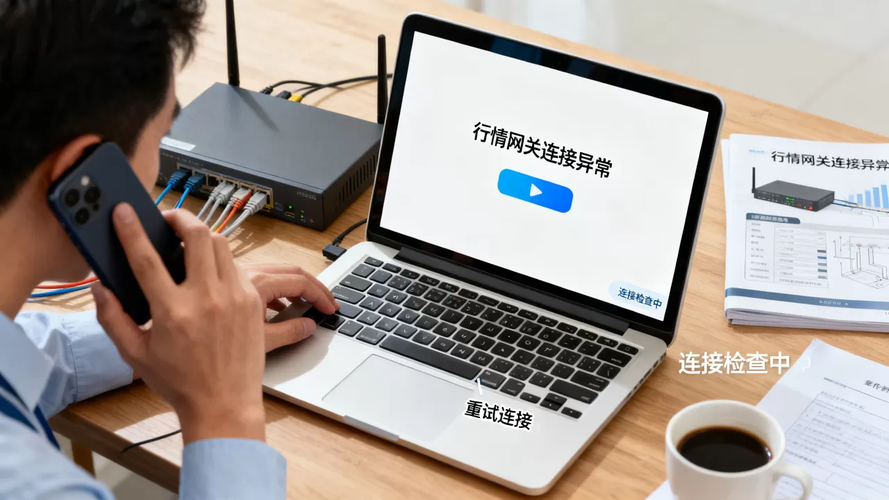 行情网关开盘集合竞价突发连接怎么处理,连接不上怎么办? 行情网关开盘集合竞价突发连接怎么处理,连接不上怎么办?
