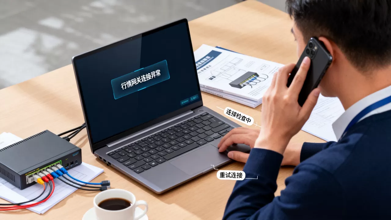 行情网关开盘集合竞价突发连接怎么处理,连接不上怎么办? 行情网关开盘集合竞价突发连接怎么处理,连接不上怎么办?