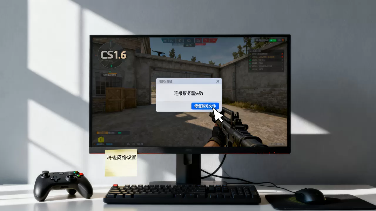 CS1.6进服务器闪退怎么解决,进服掉线卡退修复方法? CS1.6进服务器闪退怎么解决,进服掉线卡退修复方法?