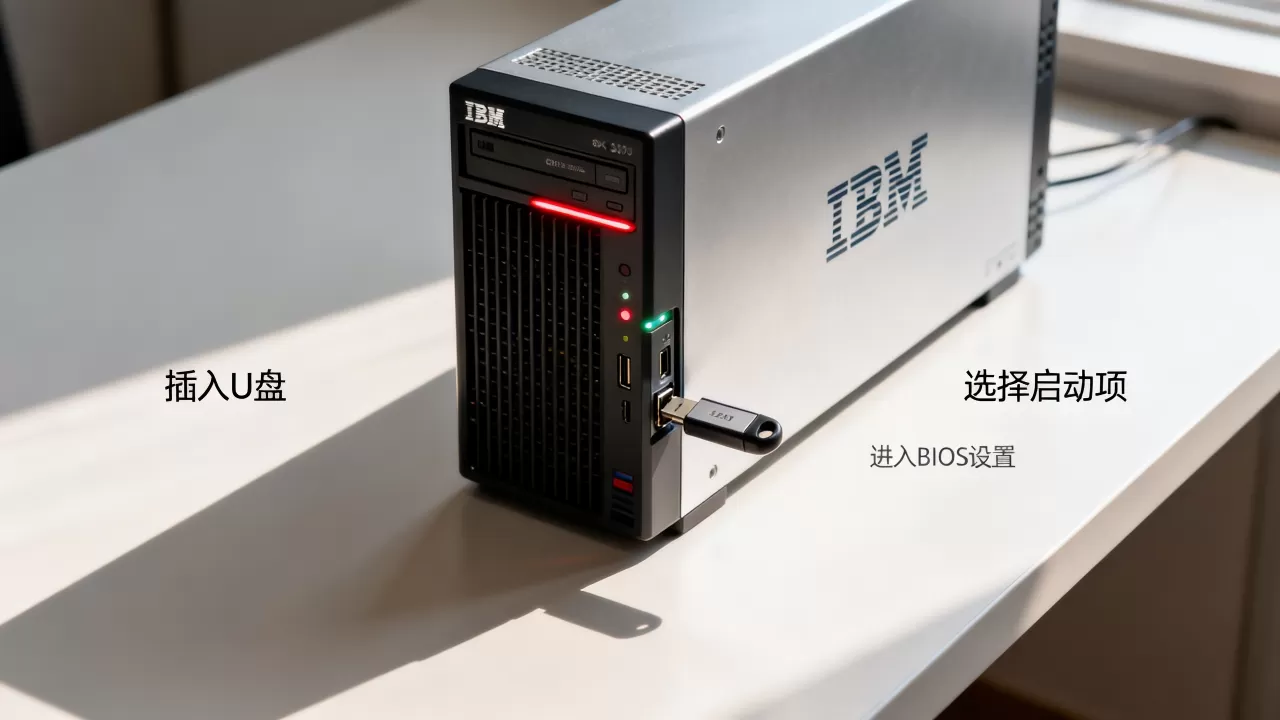 IBM3350服务器如何从U盘启动,设置步骤是什么? IBM3350服务器如何从U盘启动,设置步骤是什么?