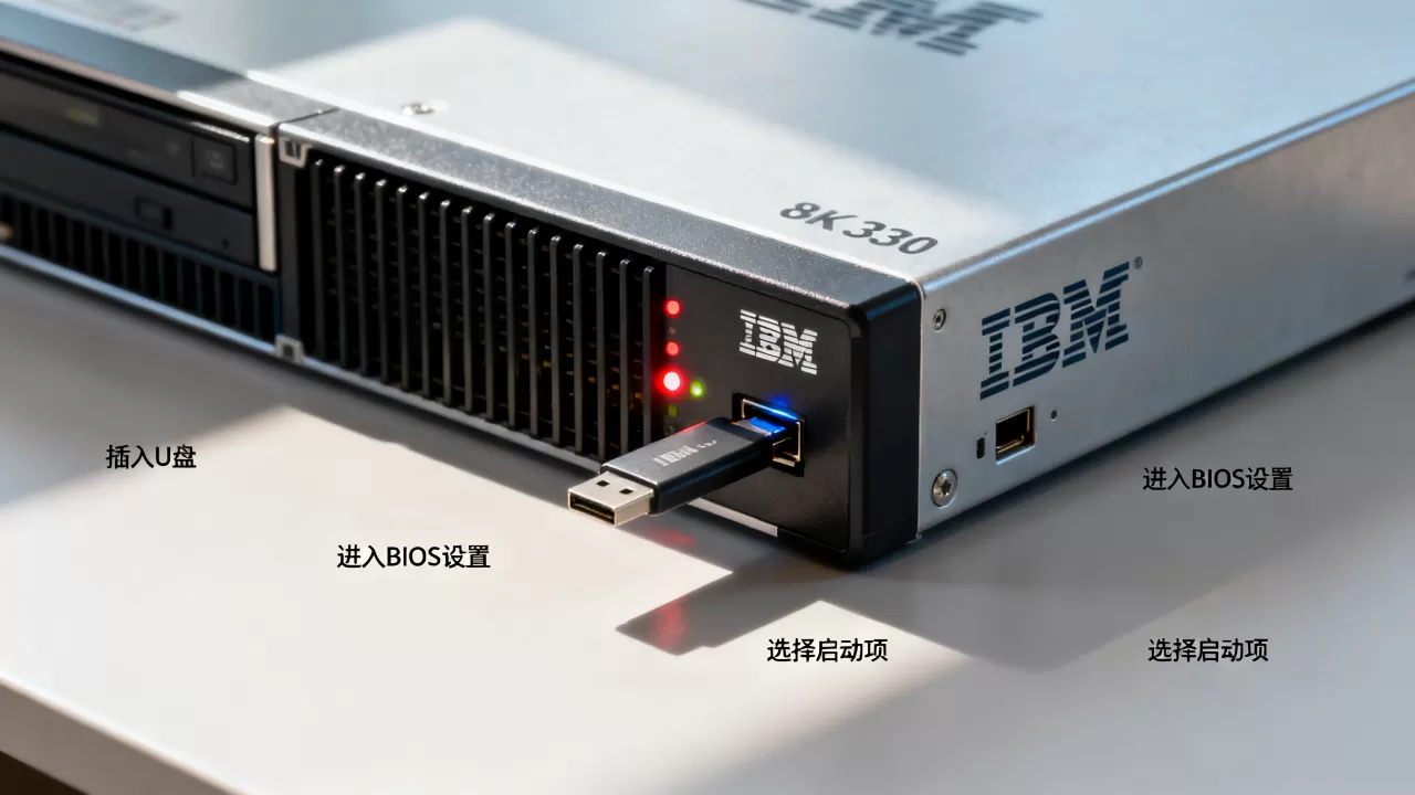 IBM3350服务器如何从U盘启动,设置步骤是什么? IBM3350服务器如何从U盘启动,设置步骤是什么?