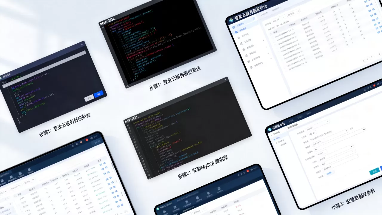 云服务器怎么搭建mysql数据库,有哪些步骤 云服务器怎么搭建mysql数据库,有哪些步骤