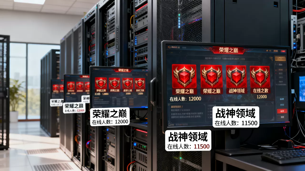 哪些服务器满红最多,哪个游戏服务器人最多? 哪些服务器满红最多,哪个游戏服务器人最多?