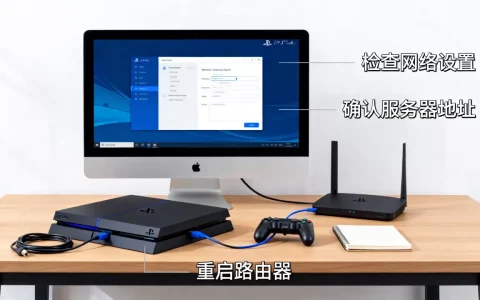 用电脑玩PS4服务器地址怎么连接，连接不上怎么办？