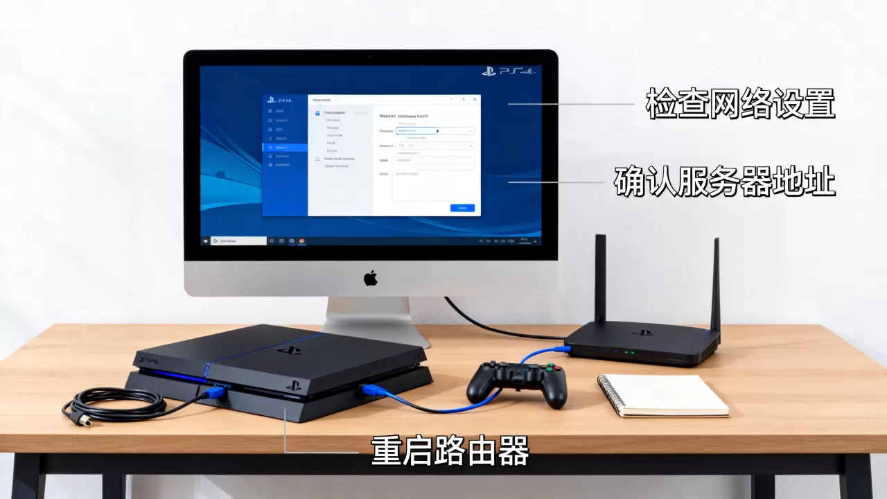 用电脑玩PS4服务器地址怎么连接,连接不上怎么办? 用电脑玩PS4服务器地址怎么连接,连接不上怎么办?