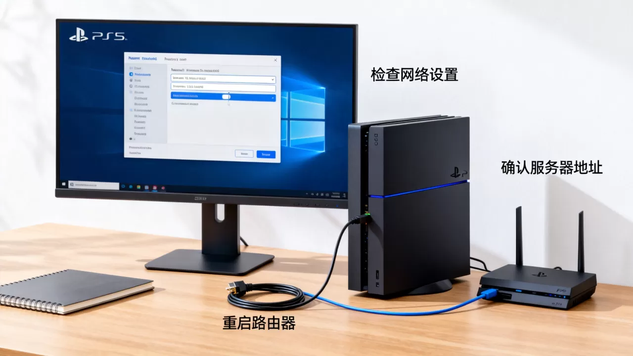 用电脑玩PS4服务器地址怎么连接,连接不上怎么办? 用电脑玩PS4服务器地址怎么连接,连接不上怎么办?