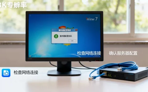 win7配置程序服务器错误怎么解决，是什么原因导致的？