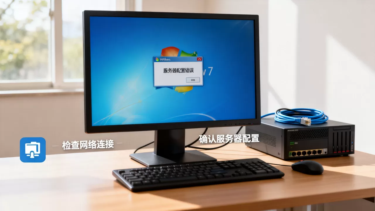 win7配置程序服务器错误怎么解决,是什么原因导致的? win7配置程序服务器错误怎么解决,是什么原因导致的?