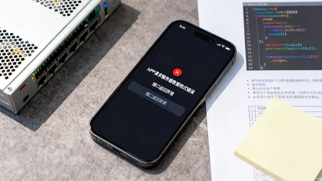 APP请求服务器数据格式错误怎么办,接口返回异常如何解决? APP请求服务器数据格式错误怎么办,接口返回异常如何解决?