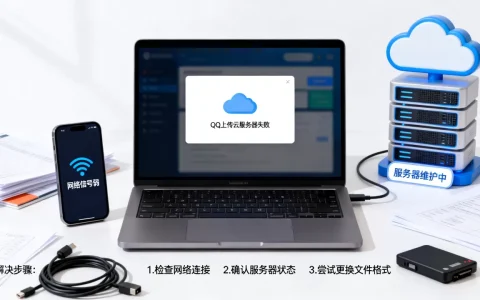 QQ上传云服务器一直失败怎么解决，是什么原因导致的？