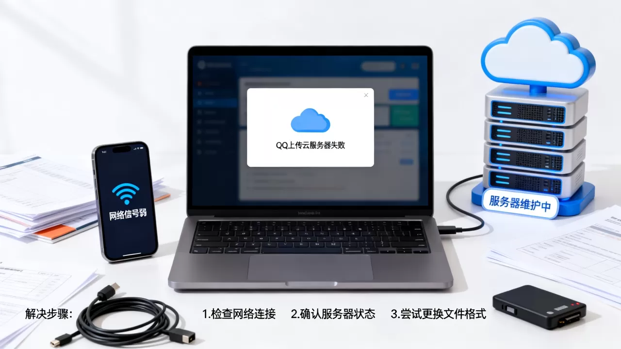 QQ上传云服务器一直失败怎么解决,是什么原因导致的? QQ上传云服务器一直失败怎么解决,是什么原因导致的?