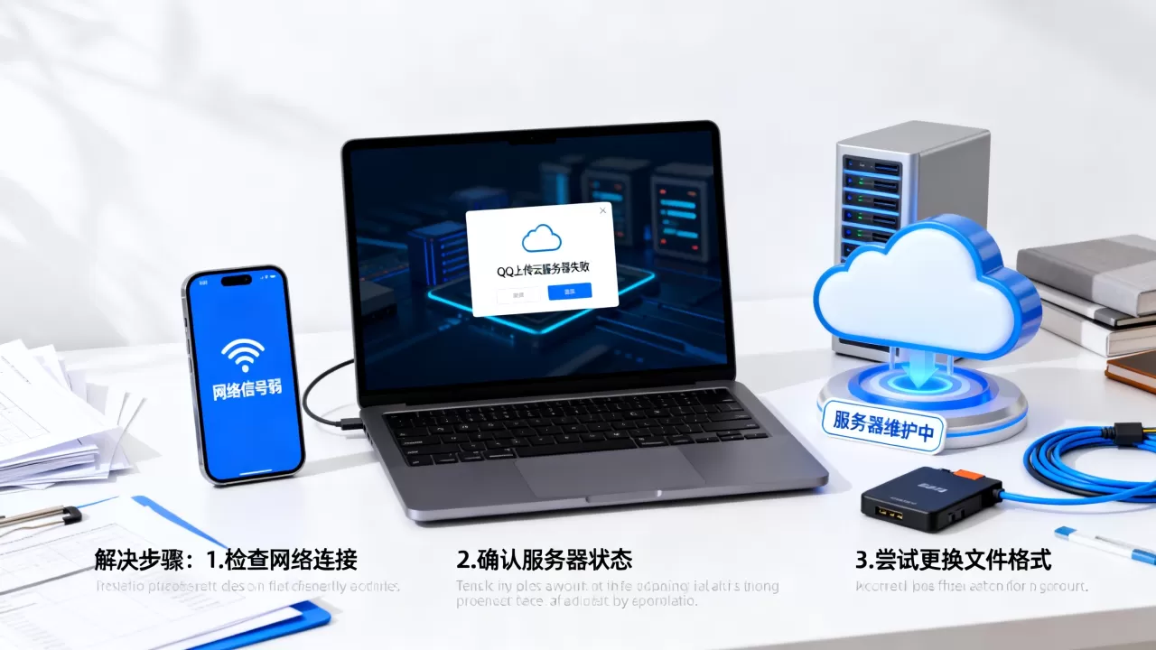 QQ上传云服务器一直失败怎么解决,是什么原因导致的? QQ上传云服务器一直失败怎么解决,是什么原因导致的?