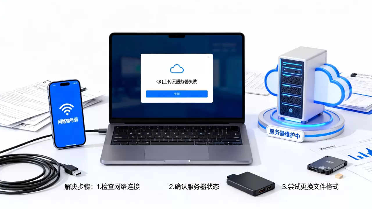 QQ上传云服务器一直失败怎么解决,是什么原因导致的? QQ上传云服务器一直失败怎么解决,是什么原因导致的?
