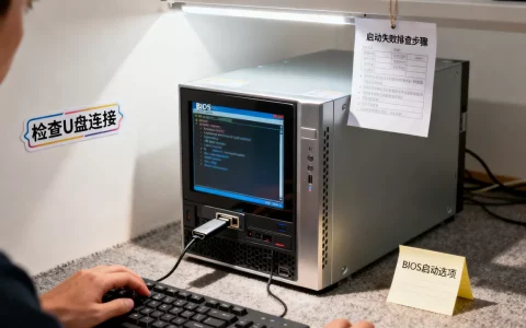 服务器BIOS设置U盘启动不了怎么办，启动失败原因怎么排查