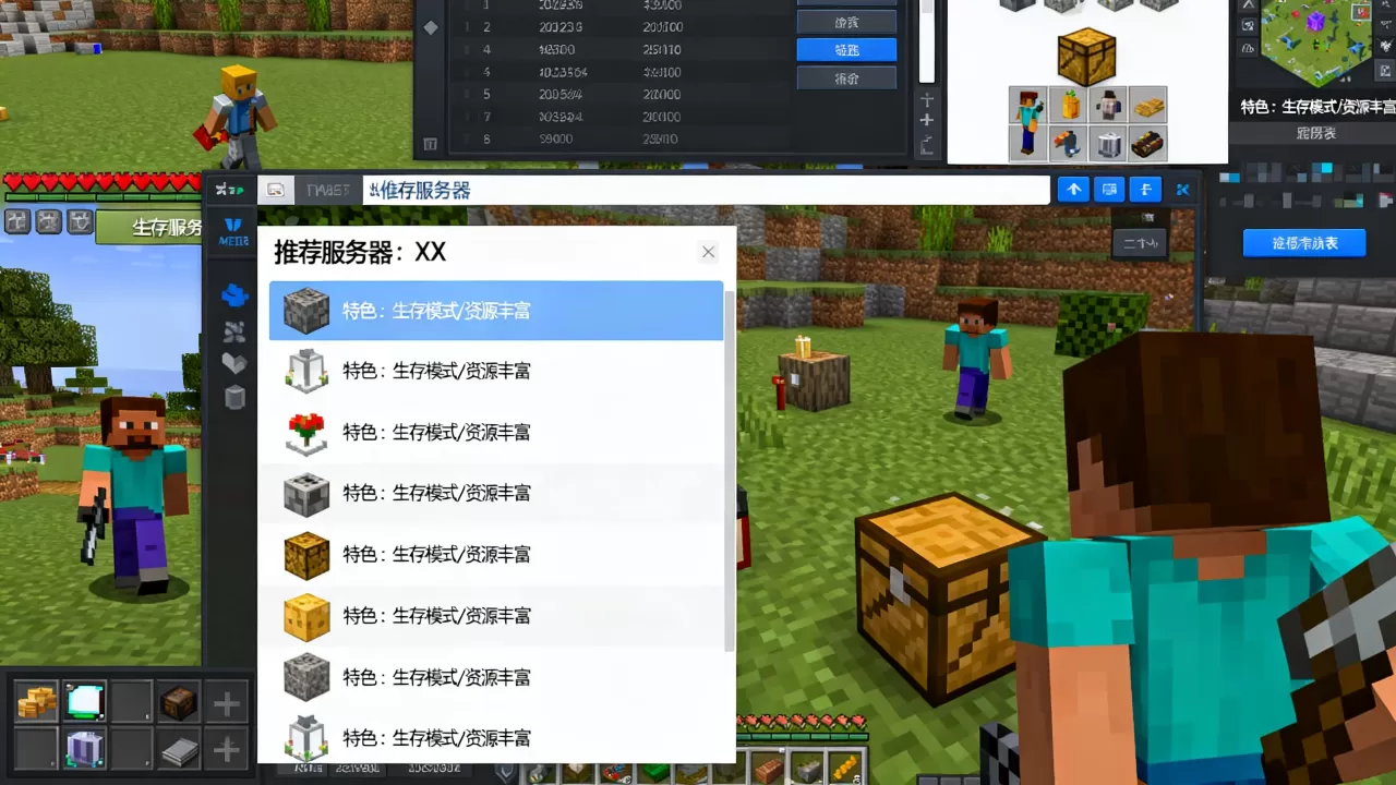 超级生存服务器有哪些值得推荐,我的世界生存服务器哪个好玩? 超级生存服务器有哪些值得推荐,我的世界生存服务器哪个好玩?