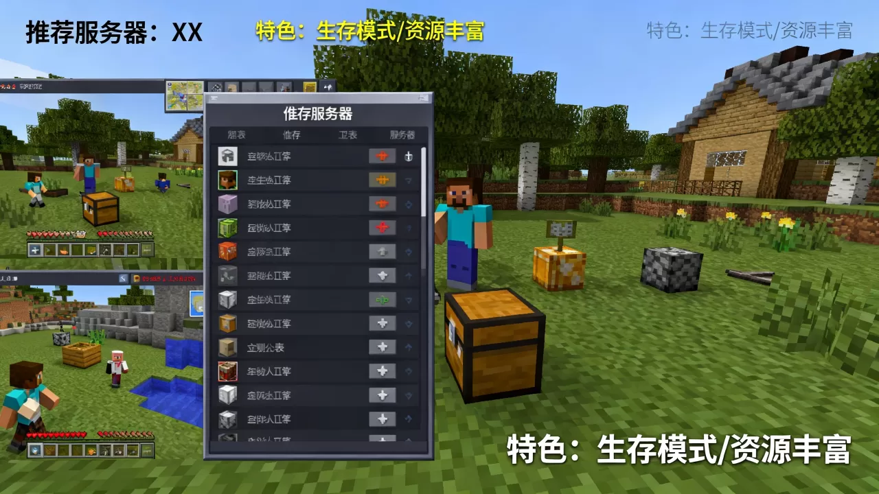超级生存服务器有哪些值得推荐,我的世界生存服务器哪个好玩? 超级生存服务器有哪些值得推荐,我的世界生存服务器哪个好玩?