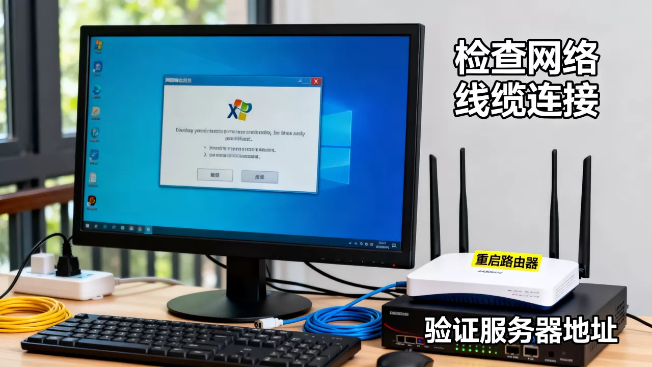 XP添加网络连接服务器失败怎么办,网络连不上服务器怎么解决? XP添加网络连接服务器失败怎么办,网络连不上服务器怎么解决?