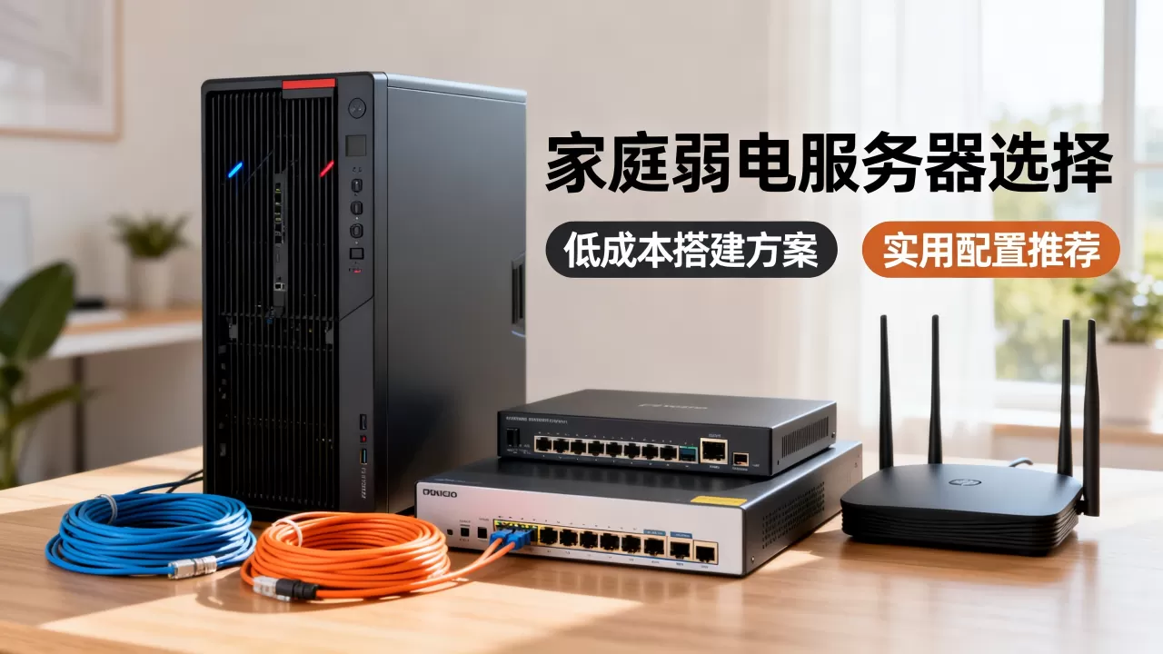 家庭弱电服务器有哪些选择,怎么搭建最省钱实用? 家庭弱电服务器有哪些选择,怎么搭建最省钱实用?