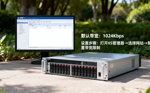 IIS服务器默认的带宽是多少呢，怎么设置？