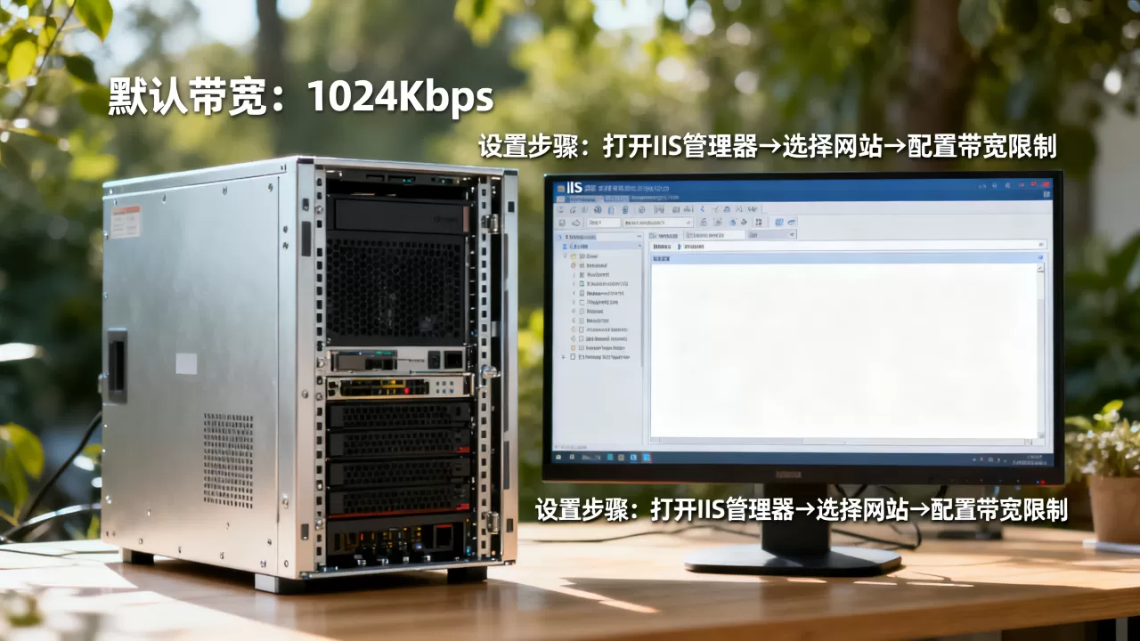 IIS服务器默认的带宽是多少呢,怎么设置? IIS服务器默认的带宽是多少呢,怎么设置?