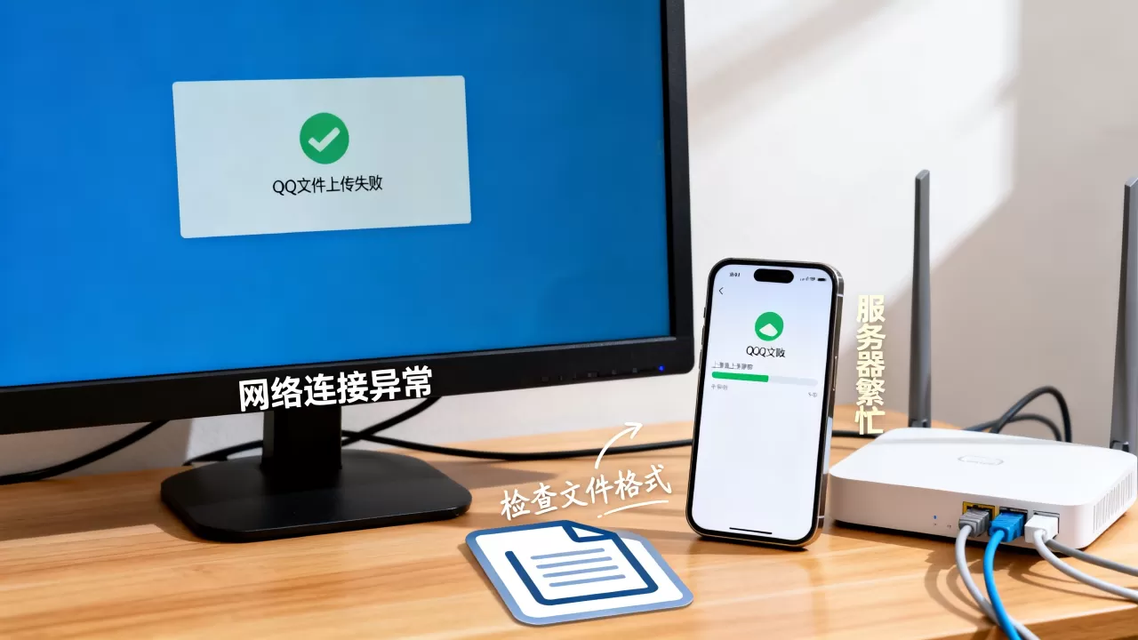 为什么QQ文件上传到服务器失败,故障怎么解决 为什么QQ文件上传到服务器失败,故障怎么解决