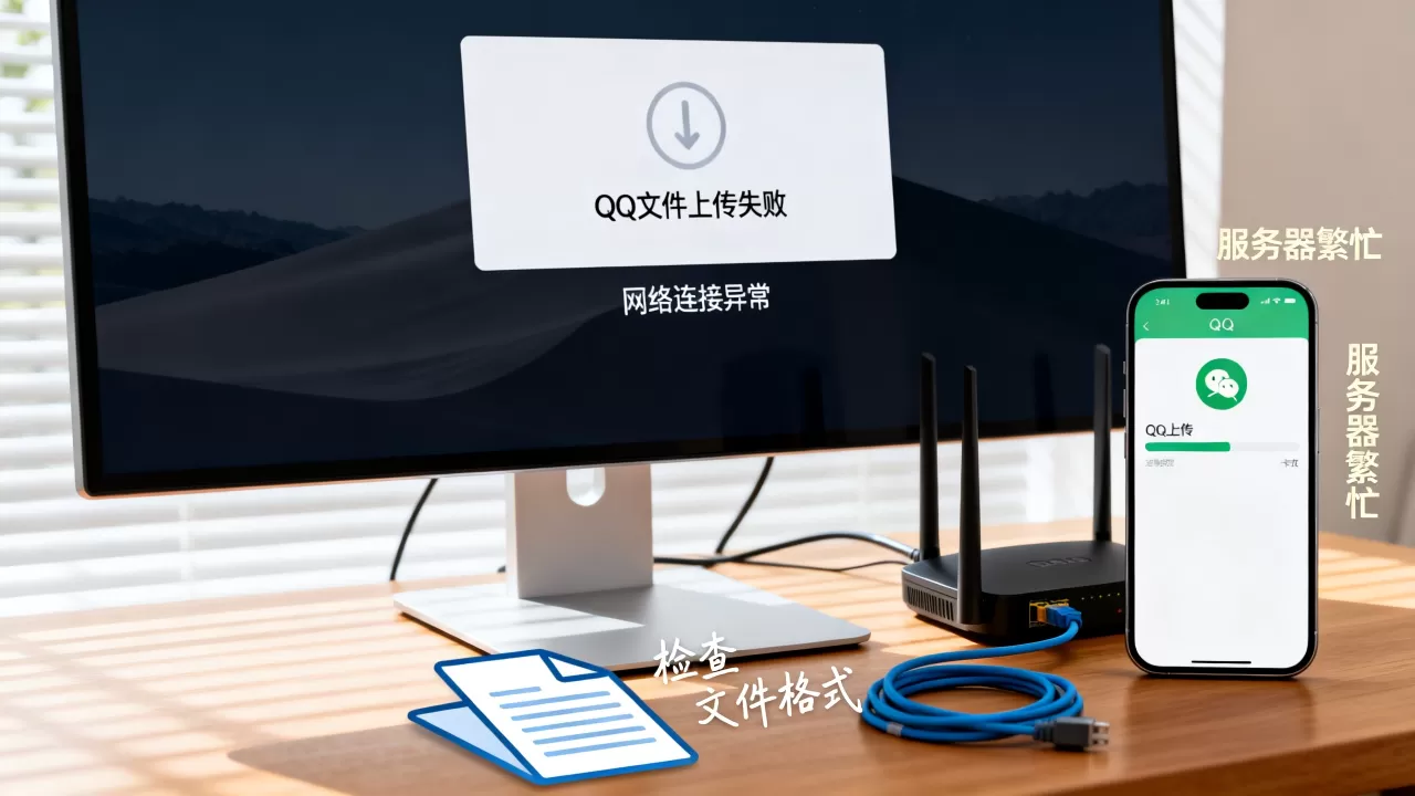 为什么QQ文件上传到服务器失败,故障怎么解决 为什么QQ文件上传到服务器失败,故障怎么解决