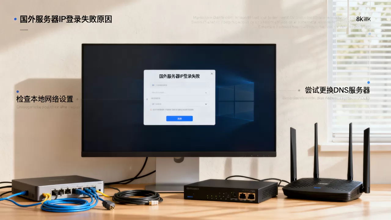 国外服务器IP为什么登录不了,怎么解决? 国外服务器IP为什么登录不了,怎么解决?